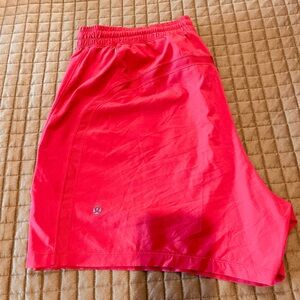 lululemon athletica Red Athletic Shorts